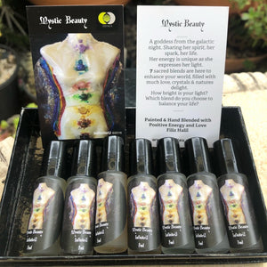 Mystic beauty Oil Set- Chakra body Roll on Perfume